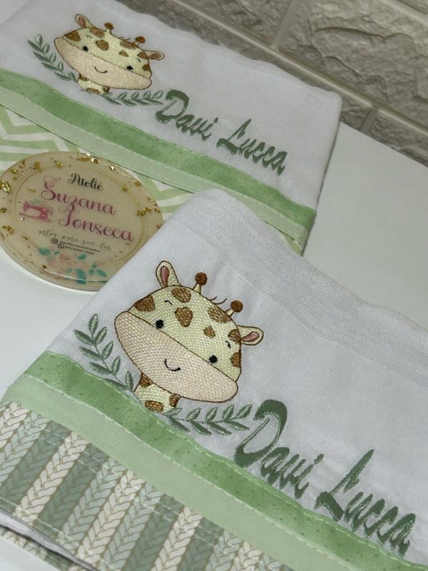 Fraldas Personalizadas com Bordado - Imagem 4