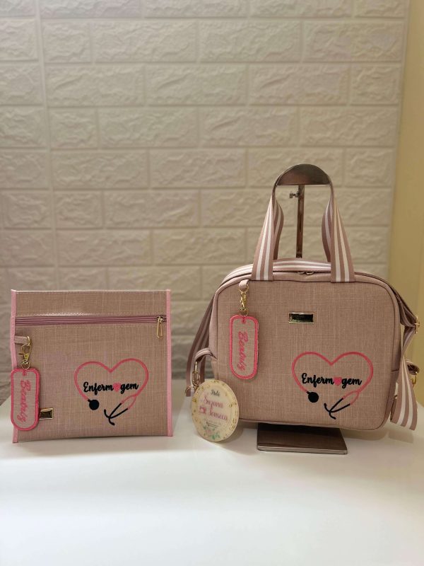 Kit Bolsa e Porta jaleco
