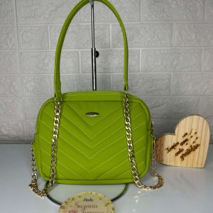 Bolsa Transversal Verde Neon