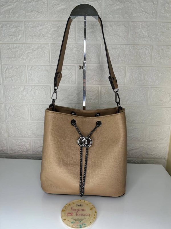 Bolsa de Ombro Bege