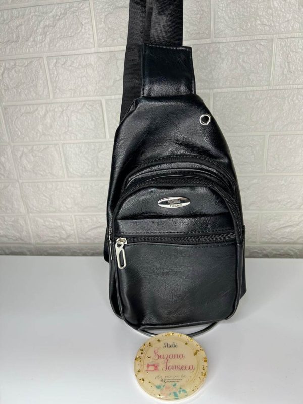 Shoulder Bag Masculino Black - Imagem 3