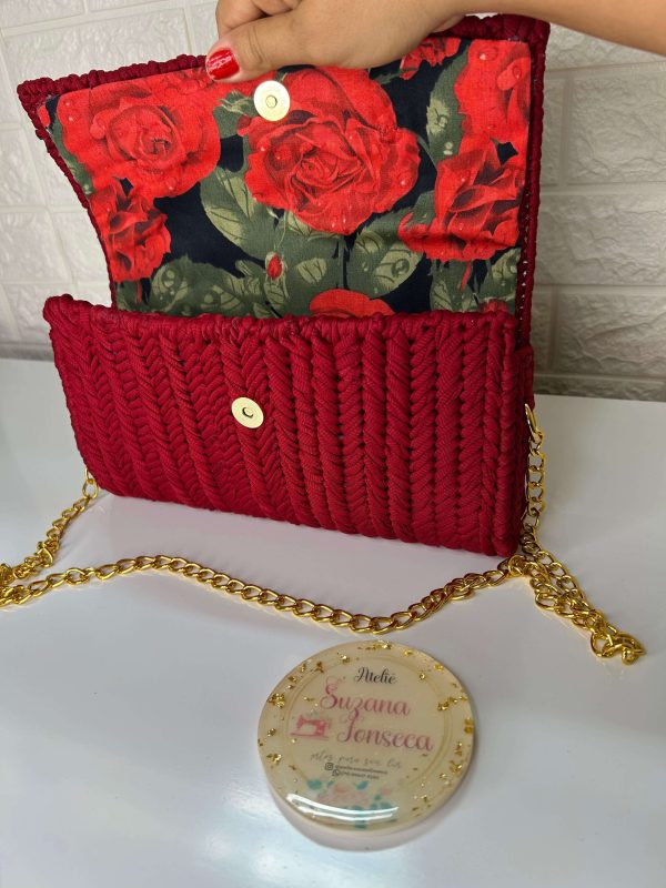 Bolsa de Crochê Apaixone-se - Imagem 2