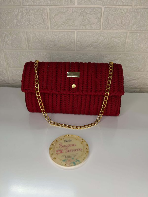 Bolsa de Crochê Apaixone-se