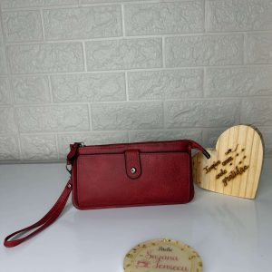 Carteira Vermelho Vinho
