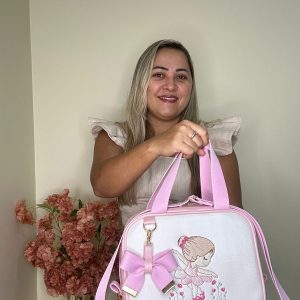 Bolsa maternidade compacta luxo